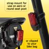 Topeak TailLux 25 USB Rear Bike Light  High-Visibility 25 Lumen LED Tail Light with Cable-Free USB Charging, Tool-Free Mount & Multiple Modes for Road, Gravel & Commuter Cyclists view 3