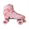 A American Athletic Roller Skate- Georgia Peach Quad Roller Skate, Women Size 5, Pink view 2