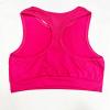 TACKTIMES 2Pcs Kids Girls Sleeveless Crop Top with Shorts Outfit Set for Athletic Leotard Dancing Swimming Gymnastics Dancewear (Rose& Black, 7-8) view 4