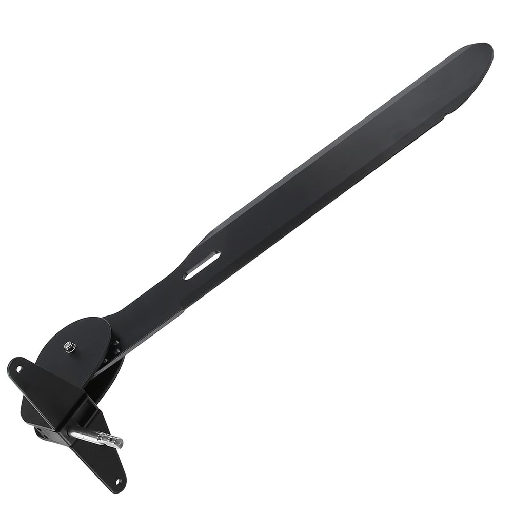 VGEBY Canoe Rudder Aluminium Alloy Kayak Fishing Boat Rudder Foot Direction Control Tackle Kit Rowing Supplies Kayak Rudder Kayak Rudder Metal