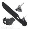 VGEBY Canoe Rudder Aluminium Alloy Kayak Fishing Boat Rudder Foot Direction Control Tackle Kit Rowing Supplies Kayak Rudder Kayak Rudder Metal view 3