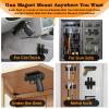 2Pcs Gun Magnet Mount, 55 lb Rating,Magnetic Gun Holster| Rubber Coated Gun Holder for Handgun, Shotgun, Rifles, Revolvers. Truck, Wall, Desk, Car Holster for Using for Concealment view 4