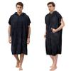 Catalonia Absorbent Surf Poncho with Pocket, Quick Dry Change Towel Robe for Outdoor Sports, Swimming, Camping, Hiking, Cycling, Gym, Fitness, Skiing view 1