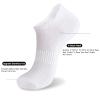 brookhaus Women Low Cut No Show Running Socks 6 Pairs - Cushioned Arch Support, Moisture Wicking Athletic Ankle Socks view 3
