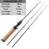 1.8m Lure Fishing Rod, 2tips UL Power Carbon Bait Fishing Rod, Cast Rotating Throwing Rod, 96g Ultralight Trout Rod, Beginner Fishing Tackle, Bass Fishing, Carp Fishing ZYHYD view 3
