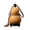 ZCBYBT Outdoor Portable Gourd Bottle Pure Natural Gourd Bottle Home Decoration Beeswax Anti-Leakage Chinese-Style Decoration Beverage Bottle,250ml view 1