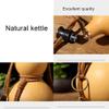 ZCBYBT Outdoor Portable Gourd Bottle Pure Natural Gourd Bottle Home Decoration Beeswax Anti-Leakage Chinese-Style Decoration Beverage Bottle,250ml view 3