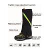 leg Gaiters Outdoor Leggings Mountaineering Snow Shoe Covers, Mountaineering Hunting Snow Ski Boots, Waterproof Adjustable/anti-snake,Men's And Women's (Color : Red, Size : One size) view 3