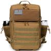 QT&QY Military Tactical Backpacks For Men Molle Daypack 45L Large 3 Day Bug Out Bag Hiking Rucksack With Bottle Holder view 2