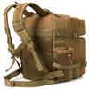 QT&QY Military Tactical Backpacks For Men Molle Daypack 45L Large 3 Day Bug Out Bag Hiking Rucksack With Bottle Holder view 3