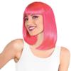 amscan Long Bob Wig | Pink | Adult Size | 1 Pc. view 1