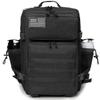 QT&QY Military Tactical Backpacks For Men Molle Daypack 45L Large 3 Day Bug Out Bag Hiking Rucksack With Bottle Holder view 2