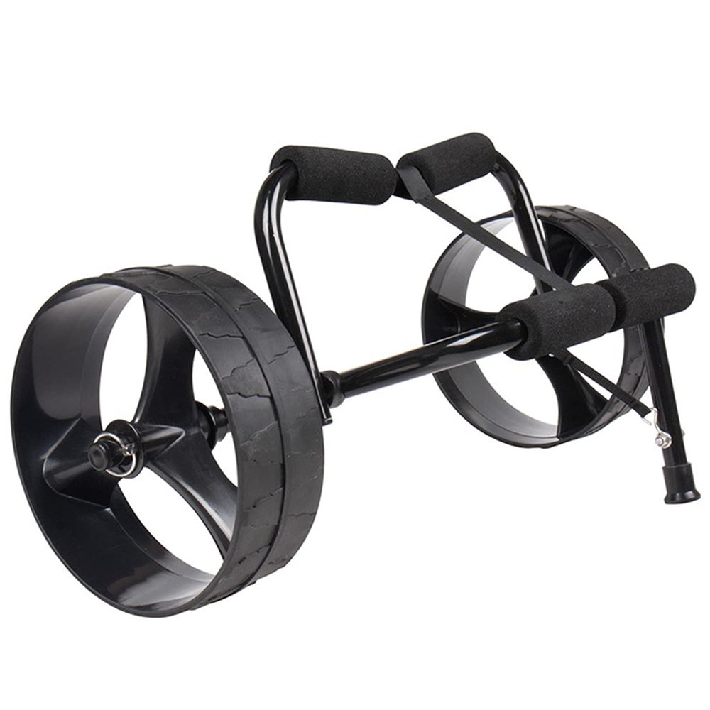 CHENGNAN Kayak Cart Stainless Steel and Canoe Dolly Folding Heavy Duty Trolley for Carrying Kayaks Boats Paddleboard Transport,Style[B]