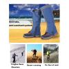 ZXFF Leg Gaiters Waterproof Leg Leggings Leggings, Leggings Waterproof Adjustable Snow Boots Leggings Men's Anti-Snake Bite Self-Defense (Color : B, Size : M) view 2