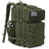 QT&QY Military Tactical Backpacks For Men Molle Daypack 45L Large 3 Day Bug Out Bag Hiking Rucksack With Bottle Holder view 1