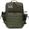 QT&QY Military Tactical Backpacks For Men Molle Daypack 45L Large 3 Day Bug Out Bag Hiking Rucksack With Bottle Holder view 2