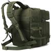 QT&QY Military Tactical Backpacks For Men Molle Daypack 45L Large 3 Day Bug Out Bag Hiking Rucksack With Bottle Holder view 3