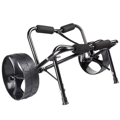 CHENGNAN Kayak Cart Stainless Steel and Canoe Dolly Folding Heavy Duty Trolley for Carrying Kayaks Boats Paddleboard Transport,Style[A]