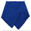 Fields Rugby Knit Shirt Collar - Bright Royal Blue 3.75" x 17" Self-Finished Hemmed Ribbed Trim (M516.16) view 1