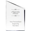 Appreciation Incline Slant Personalized Acrylic Award - 8" H Custom Trophy for Recognition with Free Laser Engraving Prime view 1