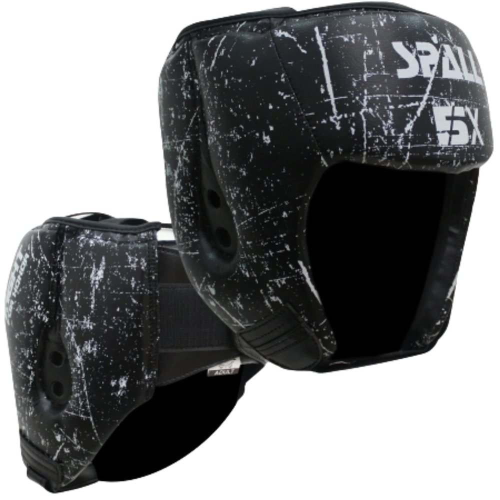 Spall Pro Boxing Headgear, Sparring Helmet for Fighting Sports Karate Boxing Martial Arts MMA and Taekwondo
