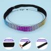 FROG SAC 4 Rhinestone Headbands for Women, Adjustable Non Slip Sports Headband for Women, Bling Hairbands view 2
