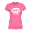 Funny Tee Callahan Auto Parts Sandusky Oh, Cool Humor Graphic Saying Sarcasm Women T-Shirt Azalea Pink view 1