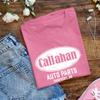 Funny Tee Callahan Auto Parts Sandusky Oh, Cool Humor Graphic Saying Sarcasm Women T-Shirt Azalea Pink view 4