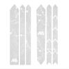 All Mountain Style Bike Frame Protection Kit - 18-Piece Clear Film for Gravel & Road - Ultra-Light 200m PVC, Scratch-Resistant, Easy DIY Install - Sterrato White view 2