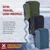 Vertx Go Pack, Outdoor Backpack with Drawstring for Tactical Hiking Camping EDC Gear, Travel Essentials, Packable Lightweight Day Pack, or Gym Bag, Its Black view 2