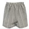 ContiKids Toddler Girls Boys Summer Cotton Shorts Kids Comfortable Fashion Pull On Embroidery Shorts 5 Linen Green view 2