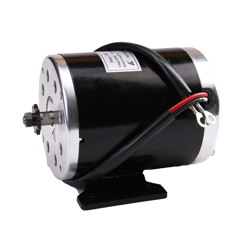 TDPROMOTO Brushed Electric Motor DC 500W 24V 2500RPM for Mini Bike Quad Go-Kart Scooter Bicycle