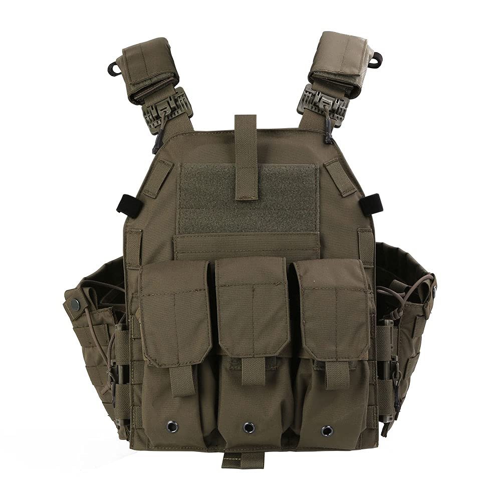 EMERSONGEAR Quick Release 094K Style Vest Camo Modular Chest Set for Airsoft Paintball Game
