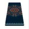 nuveti Printed Travel Yoga Mat-1/16 Inch Thick Non Slip Fitness Workout Mat with Carrying Bag, Foldable Lightweight Suede & Natural Rubber Yoga Mat for Yoga Pilates and Fitness 72" L x 24" W x 1.5mm view 1