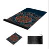 nuveti Printed Travel Yoga Mat-1/16 Inch Thick Non Slip Fitness Workout Mat with Carrying Bag, Foldable Lightweight Suede & Natural Rubber Yoga Mat for Yoga Pilates and Fitness 72" L x 24" W x 1.5mm view 3