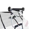 HUIMENG Kayak Roller - Load Assist Prevent Sideslip with Adjustable Tightness and Angle Boat for Mounting Kayaks Canoes to Car TopsCrossbarsRoof Racks or Roof Pads,Load 220lbs, silver view 1