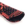 Matsumi Craft Fan Holder, Made in Japan, 9.3 inches (23.5 cm), Inden Style, Mosaic, Red view 4