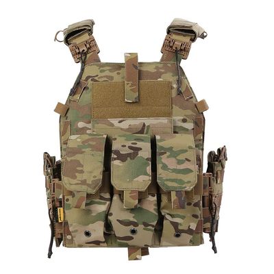 emersongear Quick Release 094K Style Vest Camo Modular Chest Set for Airsoft Paintball Game
