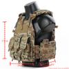 emersongear Quick Release 094K Style Vest Camo Modular Chest Set for Airsoft Paintball Game view 3