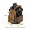 EMERSONGEAR Quick Release 094K Style Vest Camo Modular Chest Set for Airsoft Paintball Game view 4