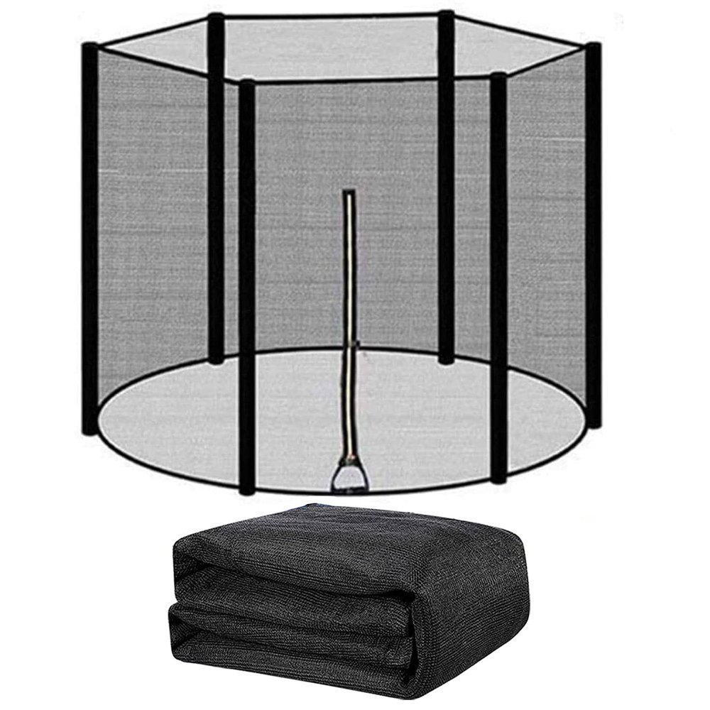LJHSS Trampoline Net,Fence Replacement Safety Mesh Netting,Tear and Weather-Resistant Replacement Safety Enclosure Net,for Outdoor Trampoline Accessories