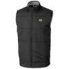 Cutter & Buck Men's Black Green Bay Packers Stealth Full-Zip Vest view 1