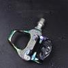 CATAZER Bike Pedals Road Bike Pedals Ultralight Electroplated Colorful Pedals with Cleat Set Clycling Pedals (Colorful) view 4