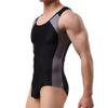 SPNSSTCR Men Bodysuit Leotard Wrestling Singlet Athletic Sports Jumpsuit Thong view 4