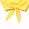 Mirawise 2 Piece Girls Swimsuits Kids Tankini Yellow Floral Swimsuit 10-12 10 9 11 Bikini view 4