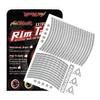 Addmotor Bike Wheel Rim Stickers Stripes 3M Reflective Decals Tape Reflector for Bicycle Motorcycle Decoration (Silver, 26) view 1