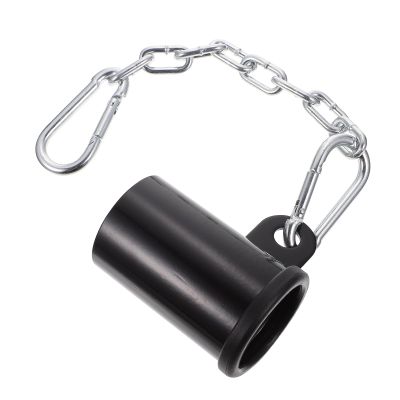 BESPORTBLE Steel T-Bar Row Attachment Trainer Accessories with Adjustable Chain for Barbell Weight Machine Workout Home Gym