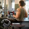 BESPORTBLE Steel T-Bar Row Attachment Trainer Accessories with Adjustable Chain for Barbell Weight Machine Workout Home Gym view 3