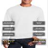 Awkward Styles Personalized Sweatshirt - Men Women DIY Add Your Photo Image Your Own Custom Text Grey XL view 3