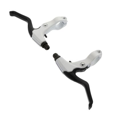 Wakauto 1 Pair Mountain Bike Brake Levers Aluminum Bicycle Handlebar Brake Lever